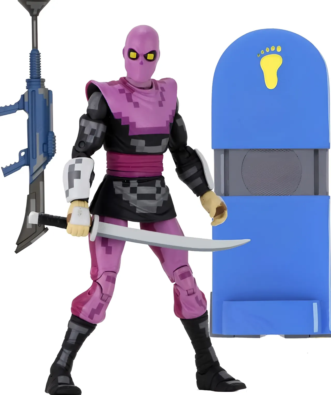 NECA Foot Clan Soldier – Turtles in Time 7‑inch Figure (18 cm) - Image 1