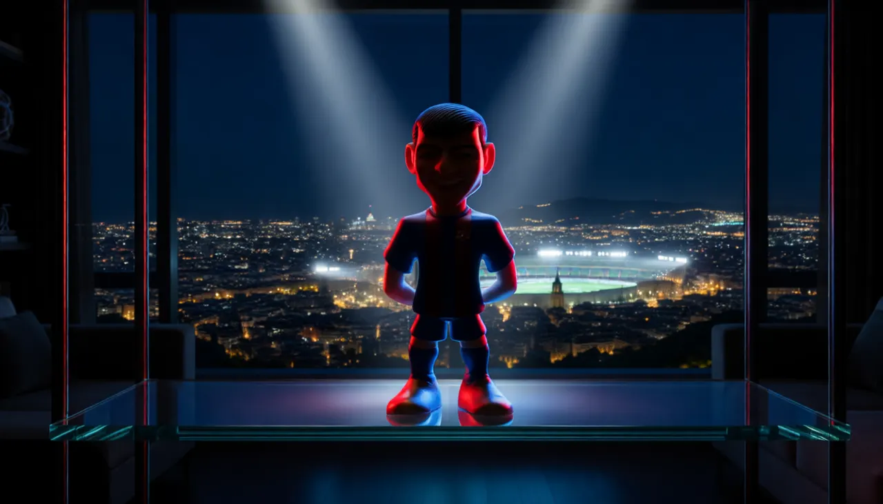 Minix Pedri 12cm Vinyl Figure – FC Barcelona Home Kit - Image 3