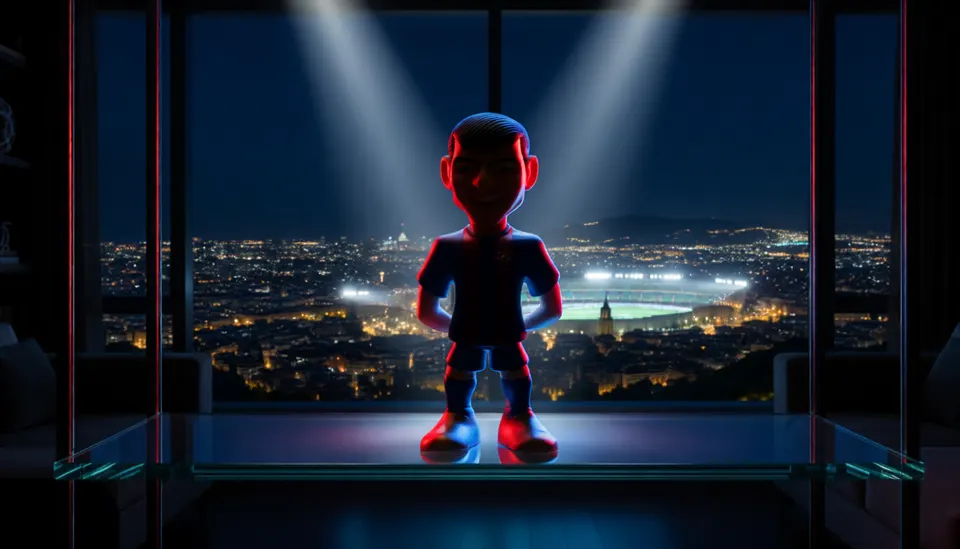 Minix Pedri 12cm Vinyl Figure – FC Barcelona Home Kit