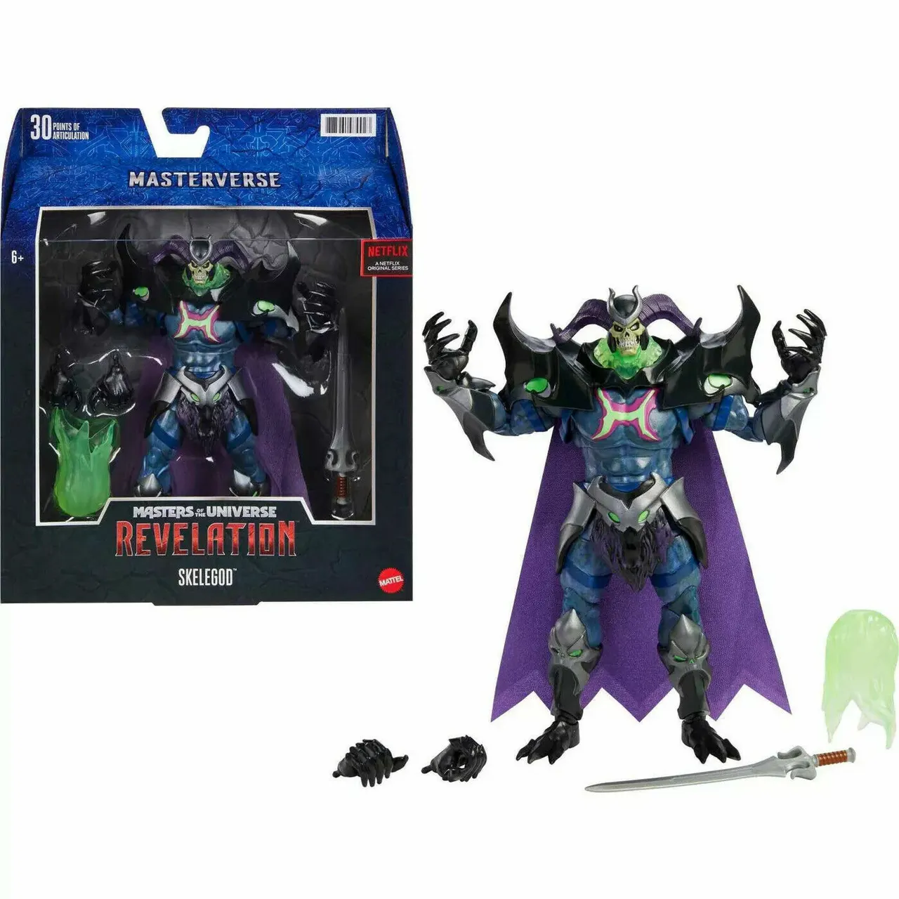 Mattel Masters of the Universe Masterverse Skeletor Action Figure - Image 4