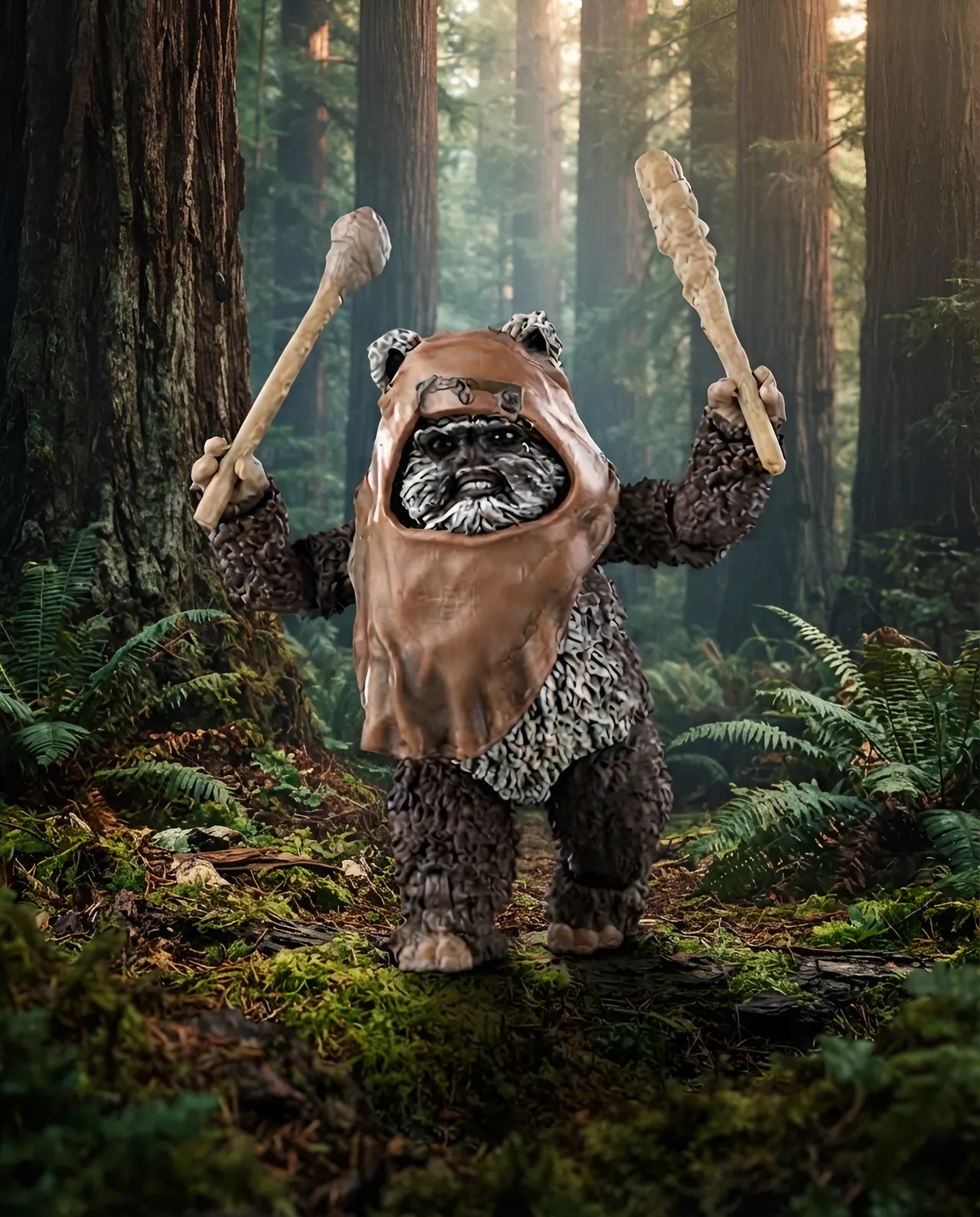 Hasbro Star Wars Black Series Wicket 6" Figurine articulée - Image 6