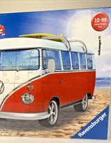 Ravensburger 3D VW Bus Rosso T1 Surfer Edition Puzzle – 162 pcs - Thumbnail 5