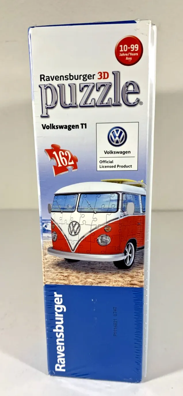 Ravensburger 3D VW Bus Rosso T1 Surfer Edition Puzzle – 162 pcs - Image 6
