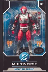 McFarlane Toys DC Multiverse Rocket Red Brigade Platinum 7" Figure - Thumbnail 4