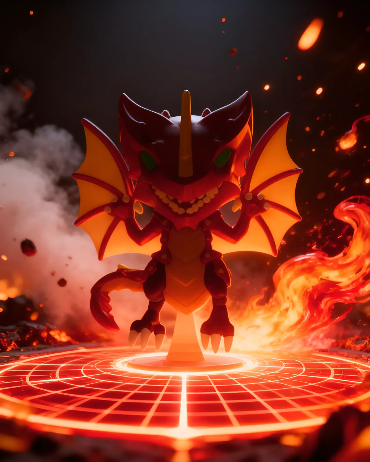 Funko Pop! Animation Bakugan Drago #81388178 4.75" Vinyl Figure - Image 4