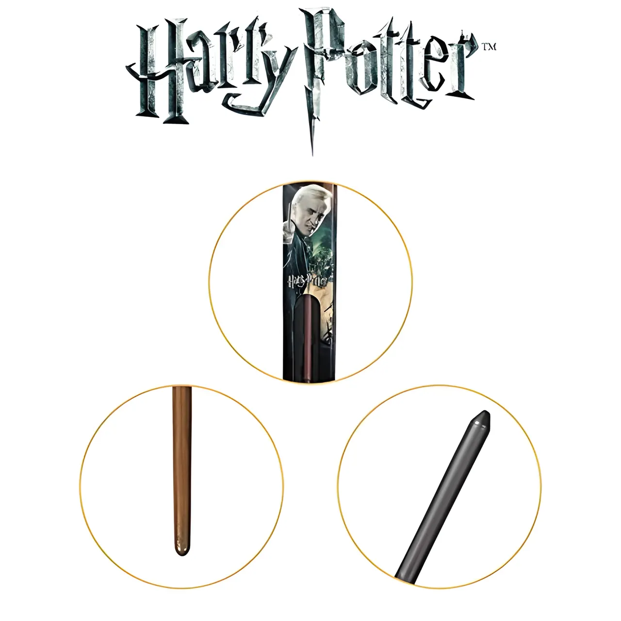 Noble Collection Draco Malfoy Wand Prop Replica – Wizarding World - Image 5