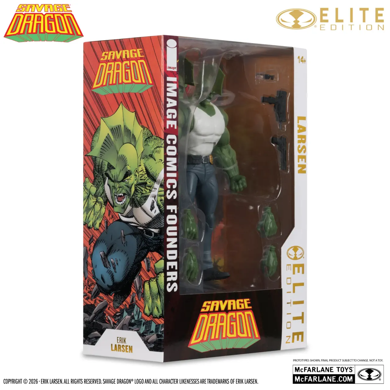 McFarlane Toys Savage Dragon Elite Edition 7" Deluxe Action Figure - Image 6