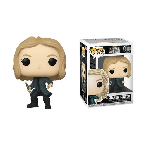 Funko Pop! Sharon Carter Bundle w/ ToysDiva Protector (816-52371)