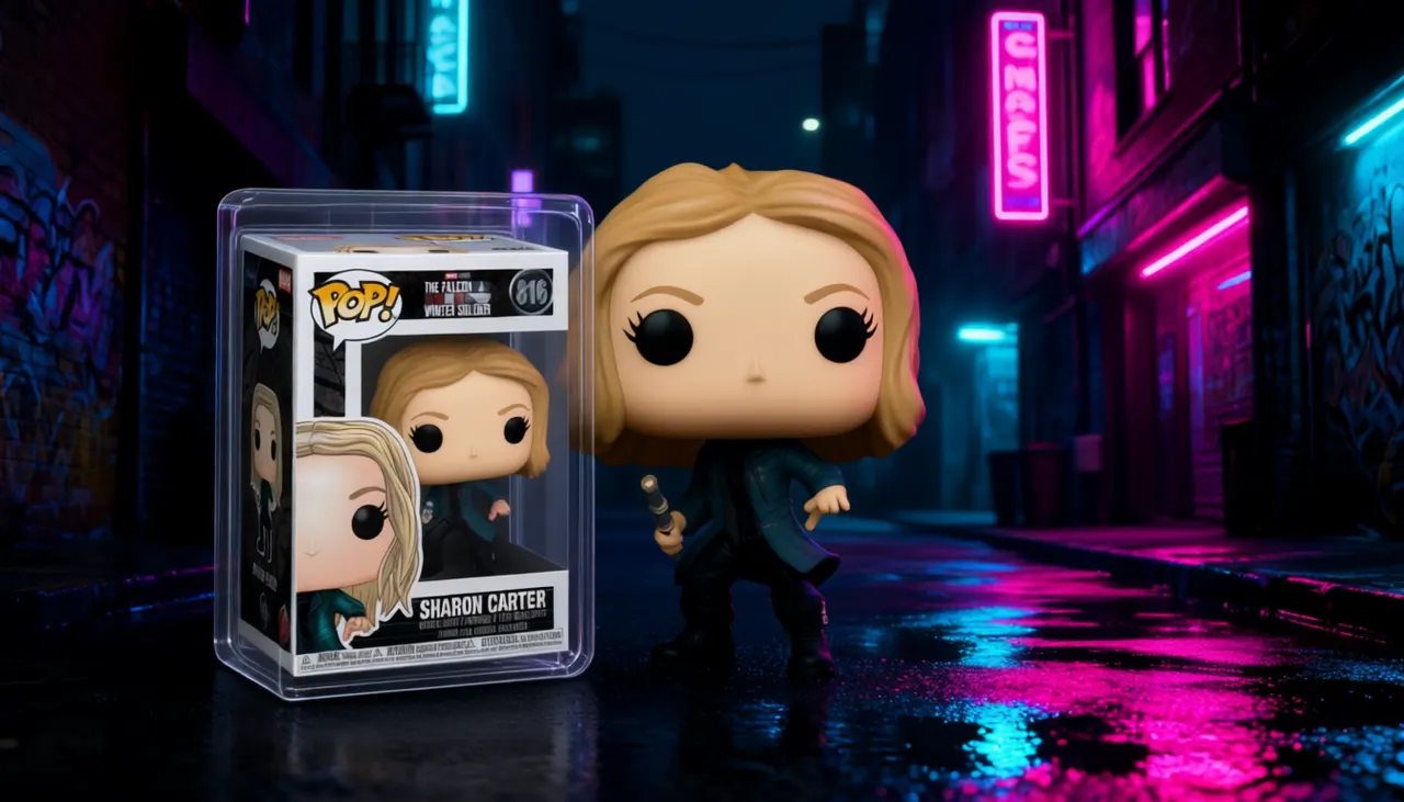 Funko Pop! Sharon Carter Bundle w/ ToysDiva Protector (816-52371) - Image 4