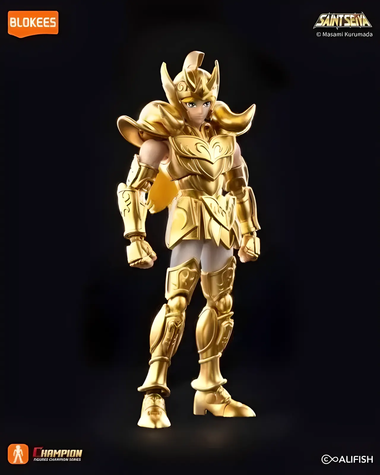 Blokees Saint Seiya Champion Class Aries Mu Model Kit – 15cm - Image 4