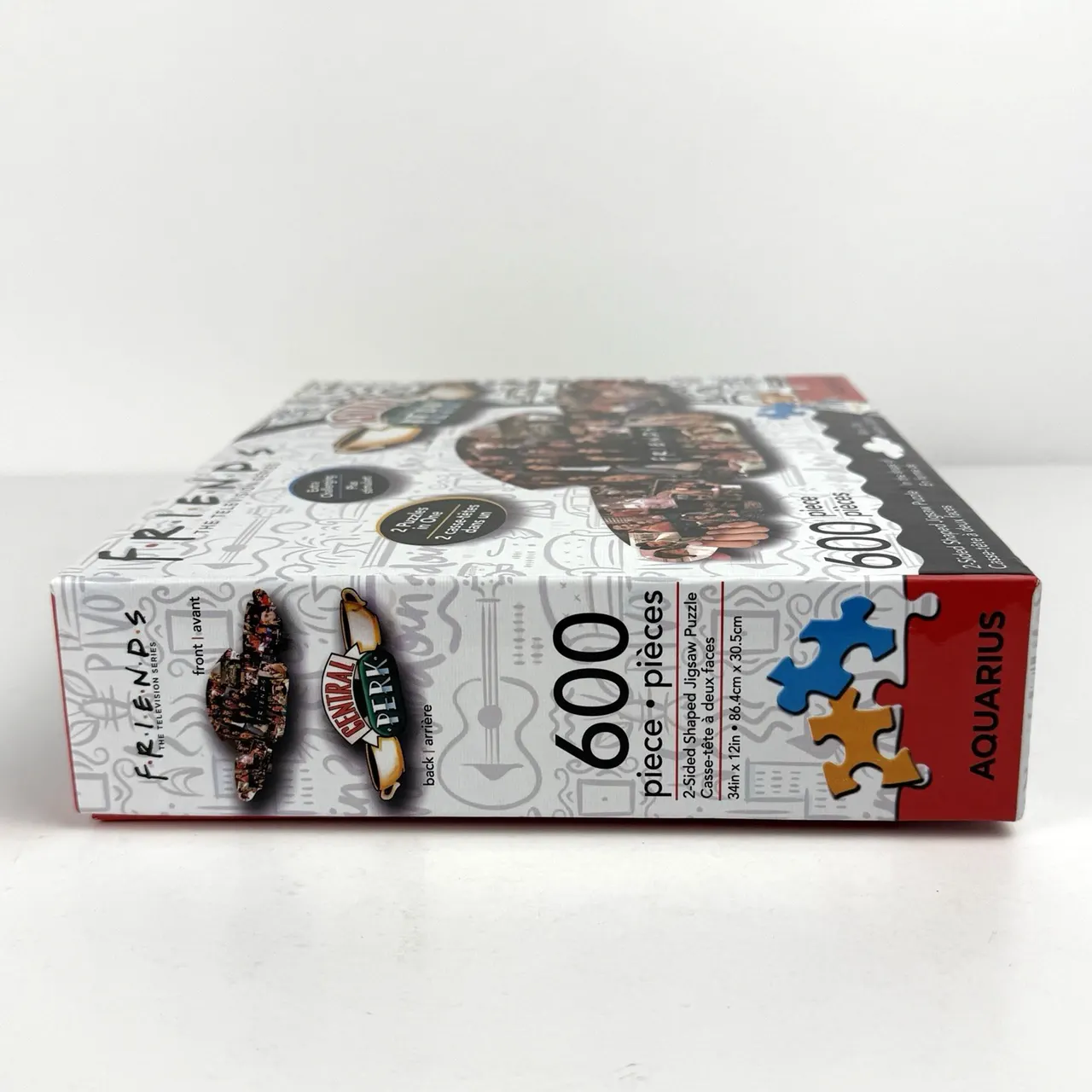 Aquarius Friends Central Perk Double‑Sided 600‑Piece Puzzle Sealed - Image 5