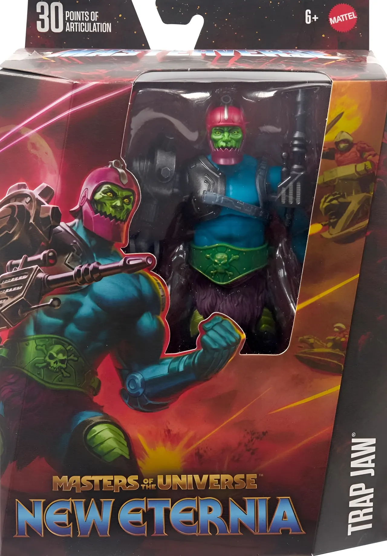 Mattel Masterverse Trap Jaw Deluxe Action Figure – 30 Articulation - Image 6
