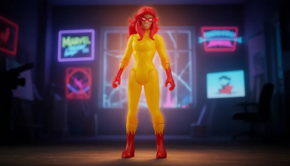 Hasbro Marvel Legends Retro 375 Firestar 3.75" Action Figure