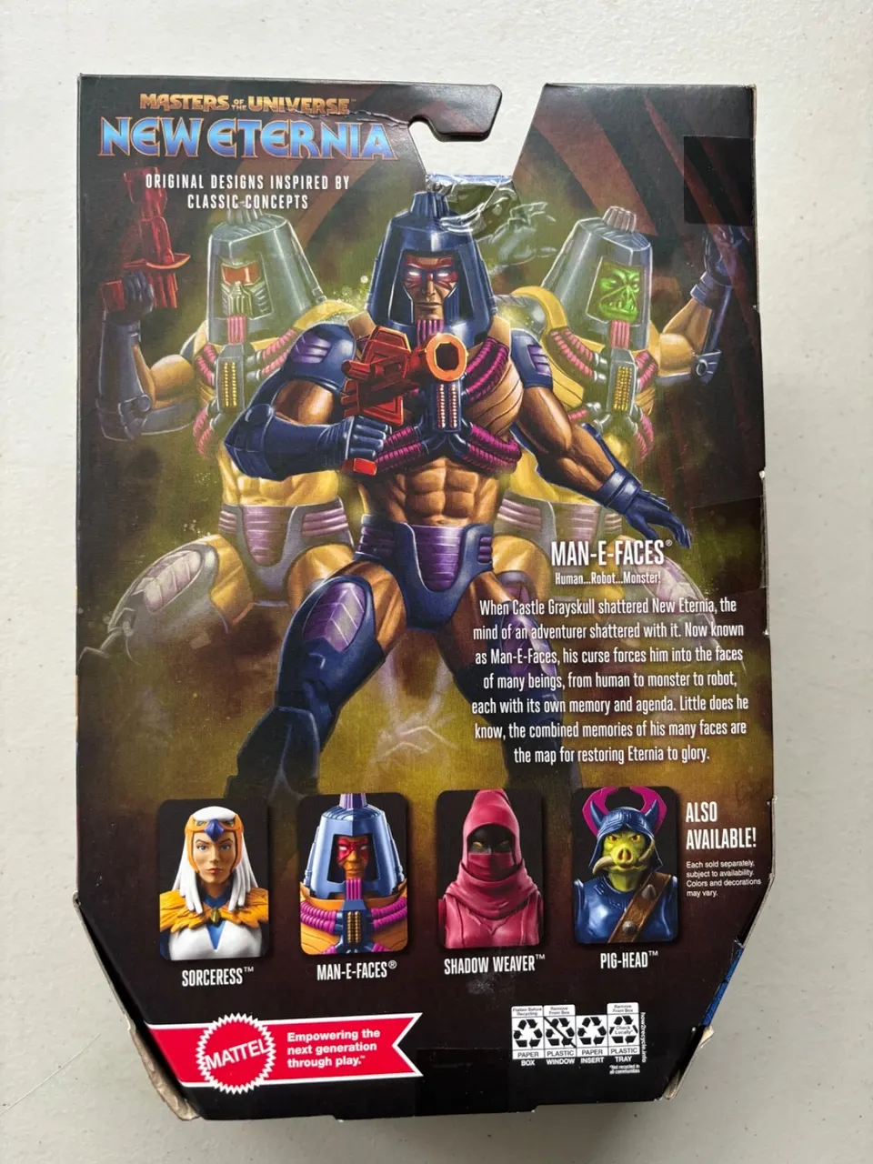 Mattel Masters of the Universe Masterverse Man-E-Faces 7" Action Figure - Image 3