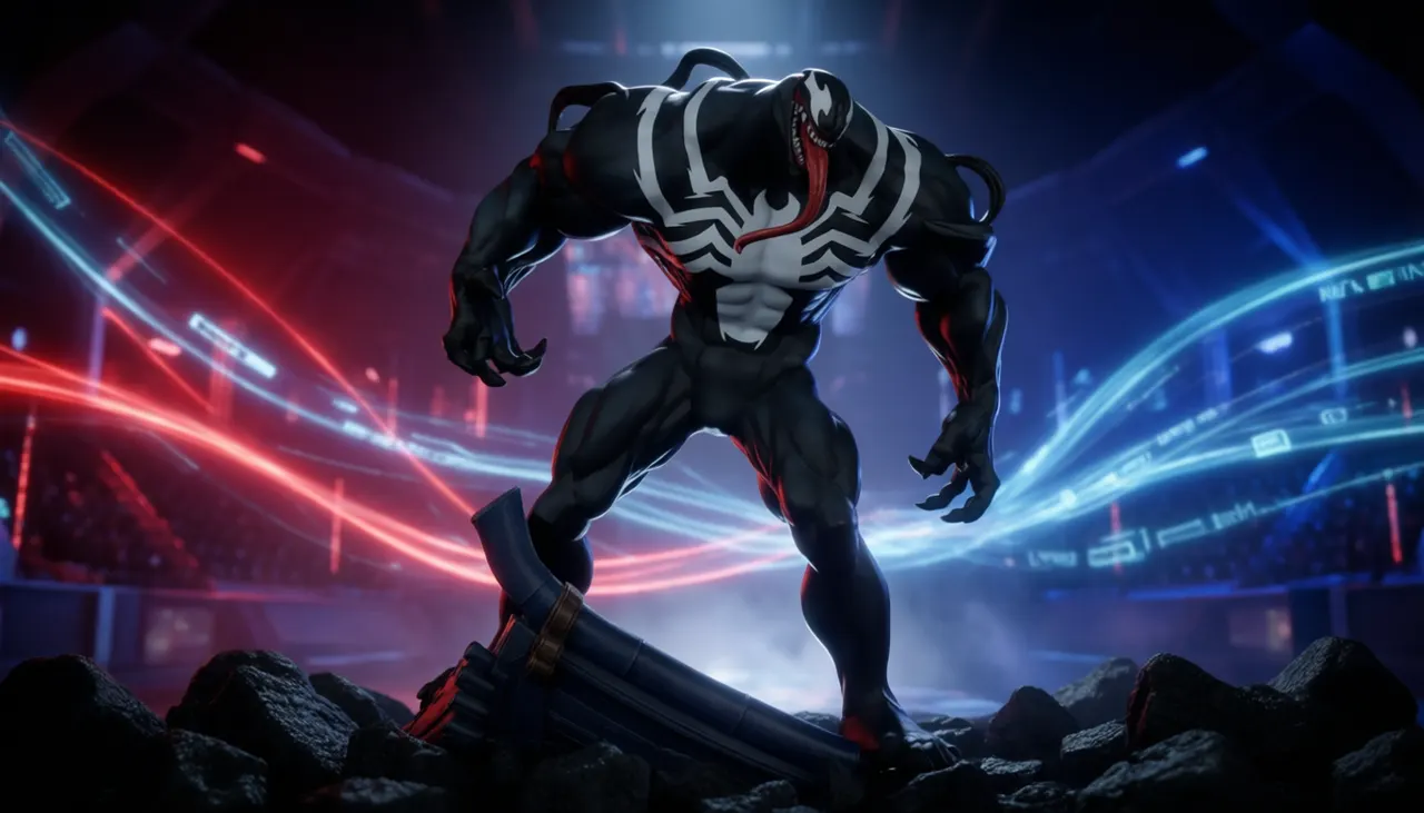Alliance Entertainment Marvel Rivals Collection 1 Venom Figure - Image 7