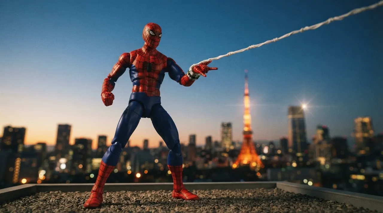 Hasbro Marvel Legends Spider-Man (Japanese) 60th Anniversary 6-inch - Image 8