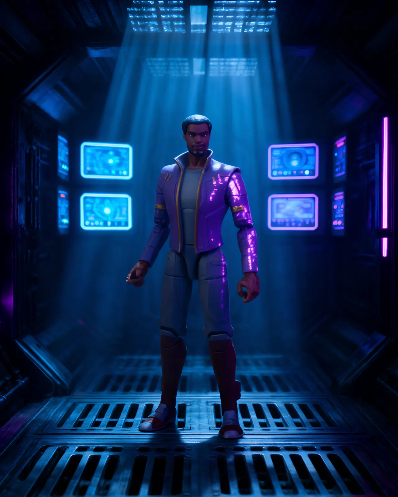 Hasbro Marvel Legends T'Challa Star-Lord (The Watcher BAF) 6" Figure - Image 11