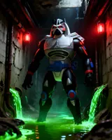 NECA Ultimate Chrome Dome TMNT 10" Action Figure – 25cm - Thumbnail 10
