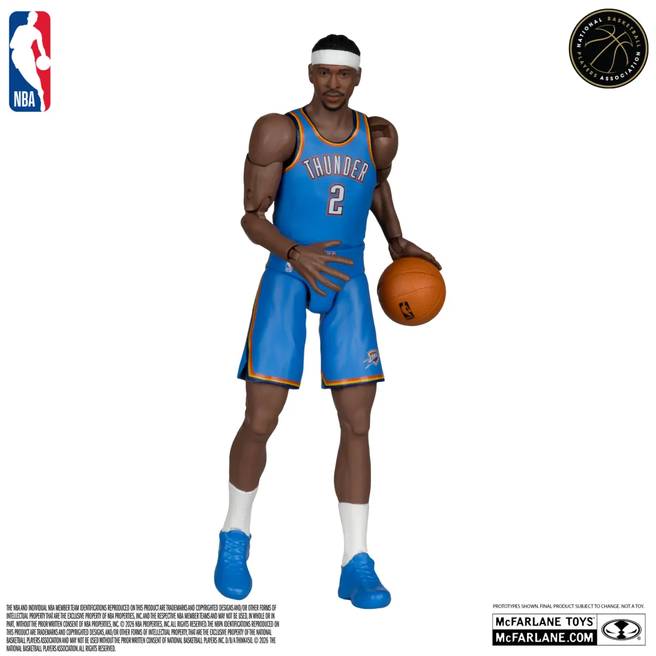 McFarlane SportsPicks 6" Shai Gilgeous-Alexander Action Figure – OKC - Image 3