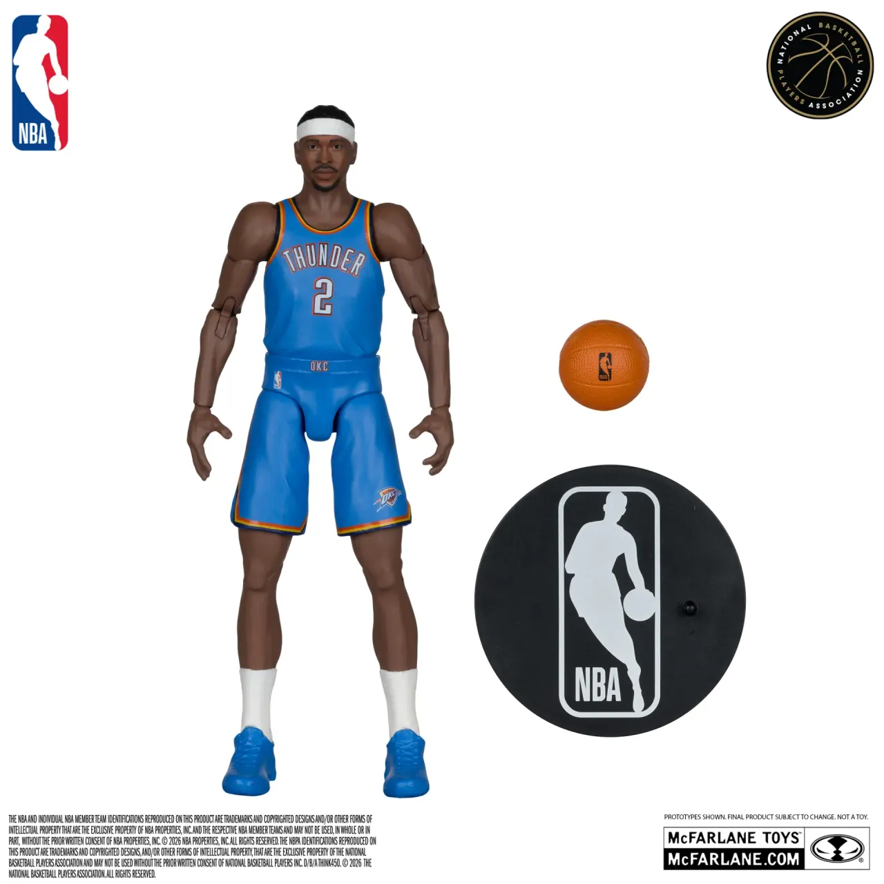 McFarlane SportsPicks 6" Shai Gilgeous-Alexander Action Figure – OKC - Image 2