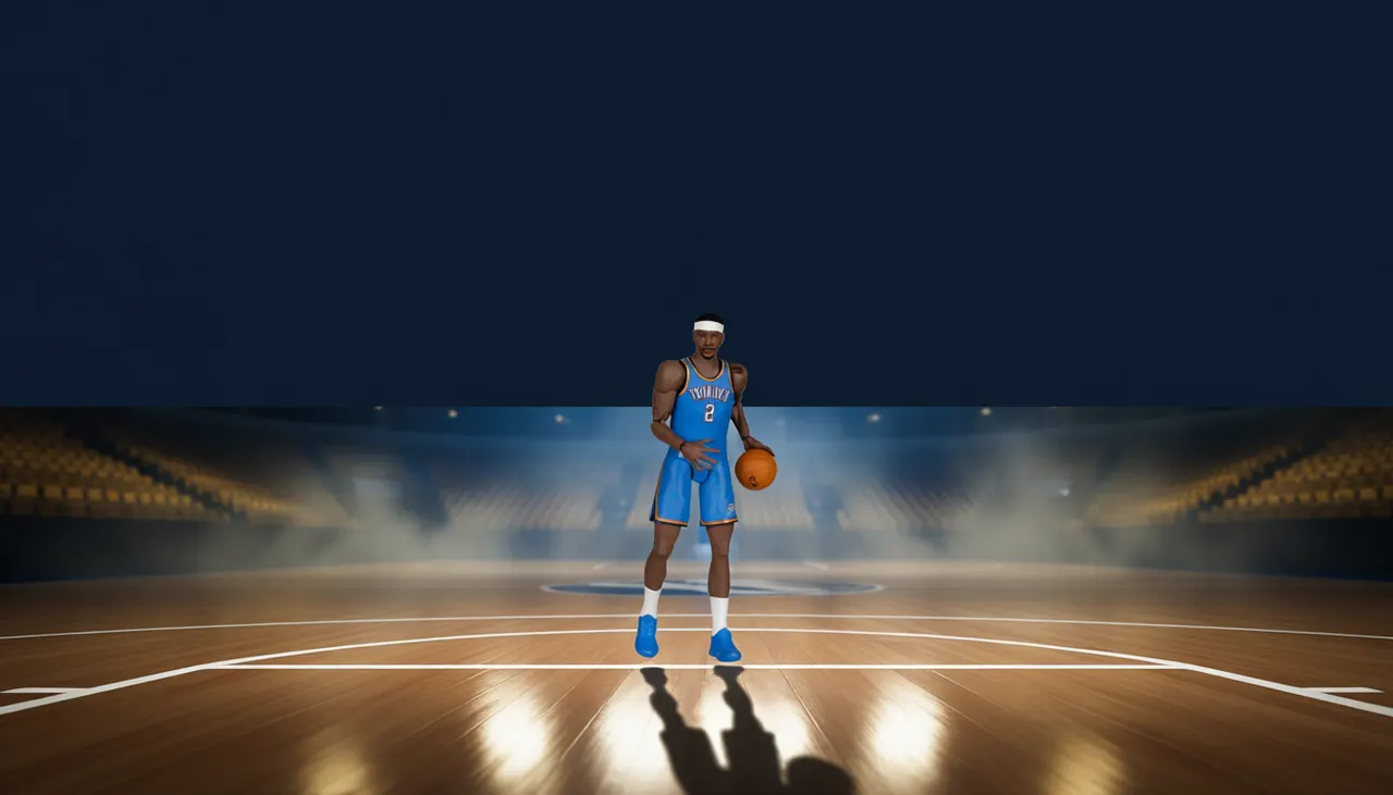 McFarlane SportsPicks 6" Shai Gilgeous-Alexander Action Figure – OKC - Image 5
