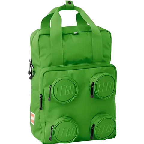 LEGO Brick 2x2 Bright Green Backpack – Official LEGO Lifestyle Accessory