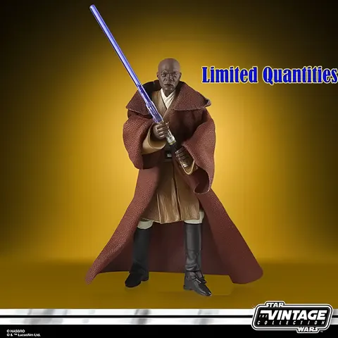Hasbro Star Wars Vintage Collection Mace Windu Attack of the Clones