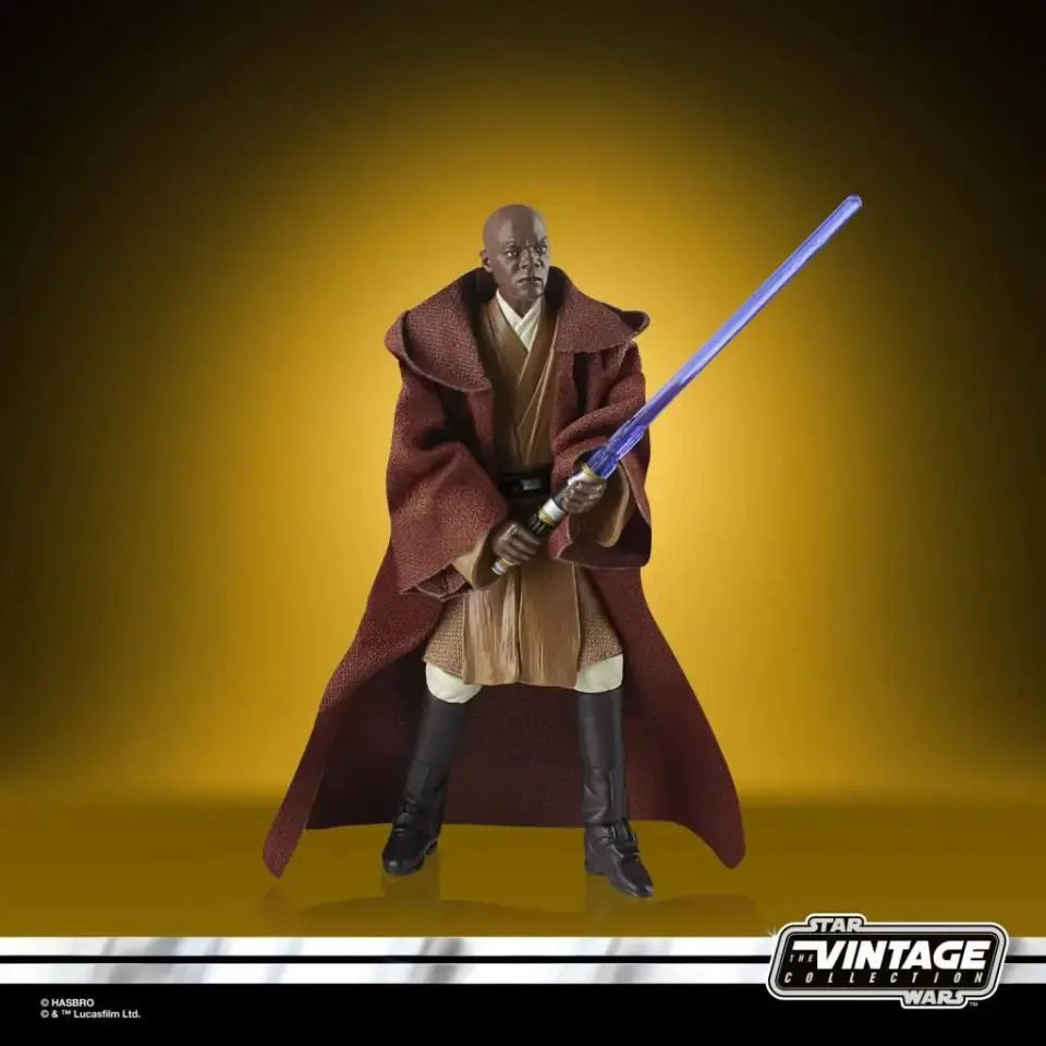 Hasbro Star Wars Vintage Collection Mace Windu Attack of the Clones - Image 2