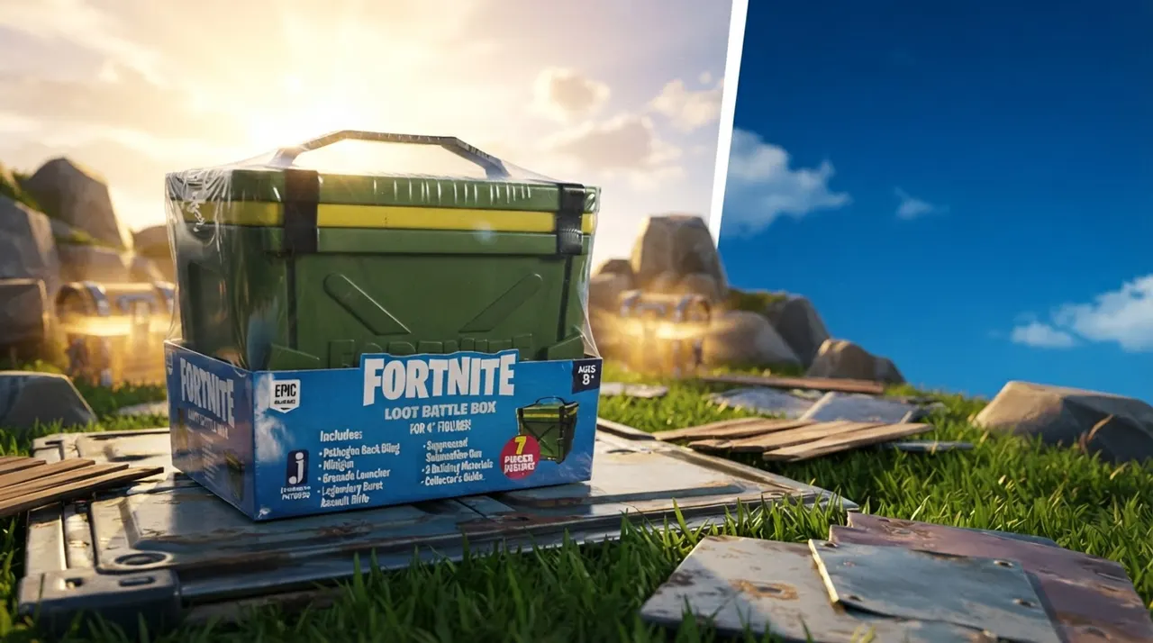Jazwares Fortnite Pathogen Back Bling – Loot Battle Box - Image 3