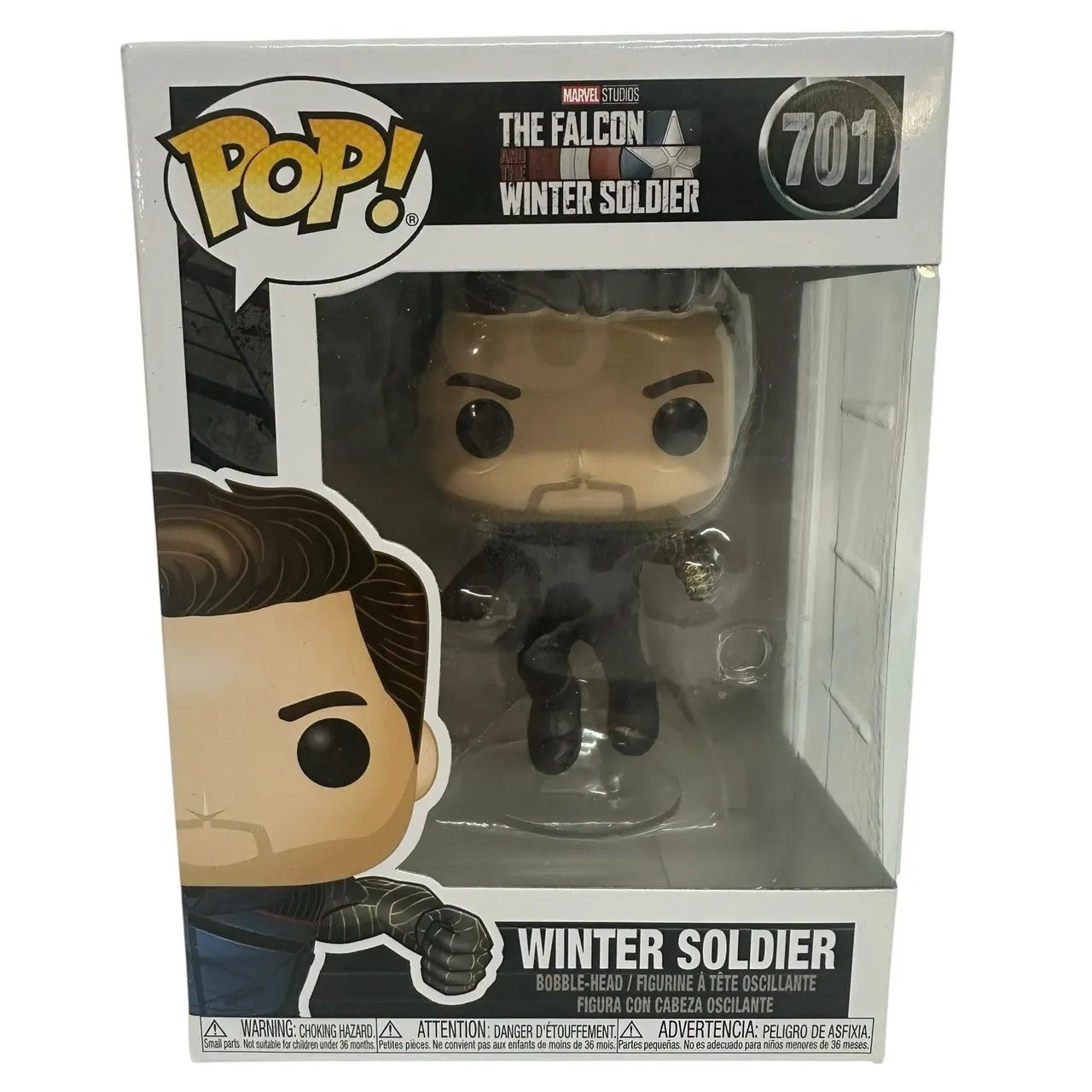Funko POP! Winter Soldier – The Falcon & Winter Soldier (Marvel) - Image 4