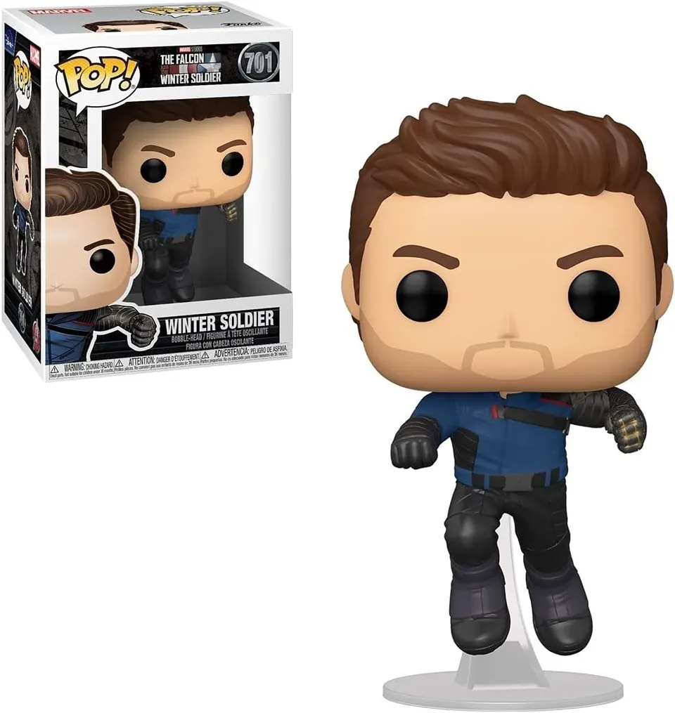 Funko POP! Winter Soldier – The Falcon & Winter Soldier (Marvel) - Image 1