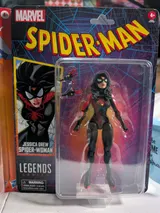 Hasbro Marvel Legends Spider-Woman 6" Figure – Retro Cardback (2023) - Thumbnail 2