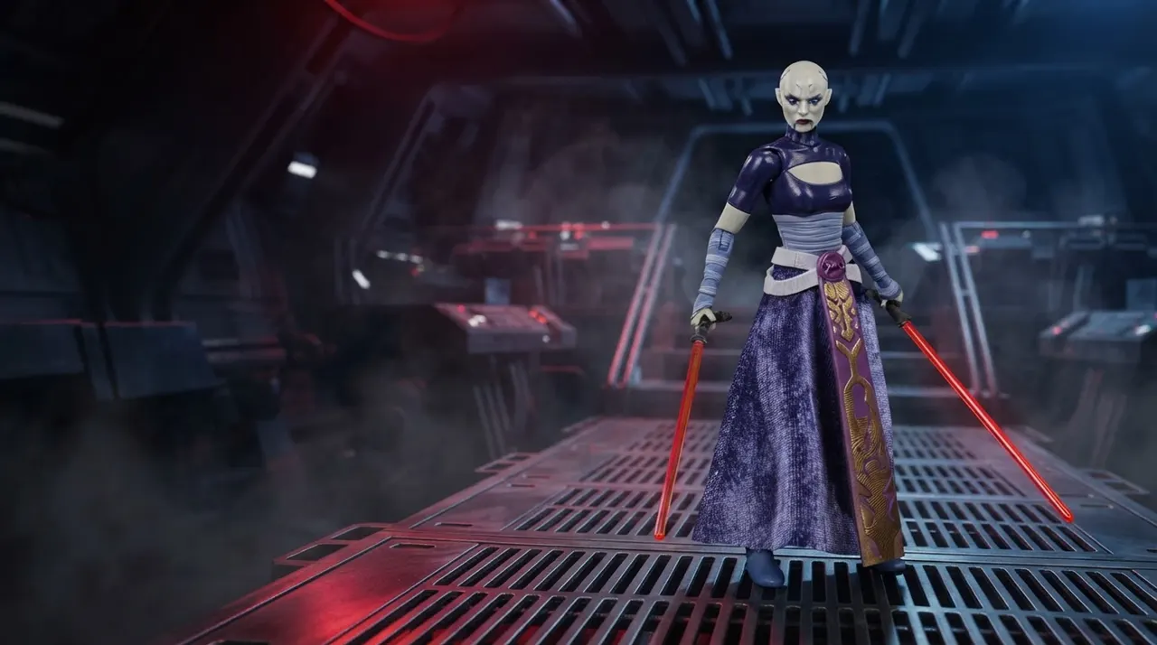 Hasbro Star Wars Black Series Asajj Ventress 6‑pouces Figurine articulée - Image 9