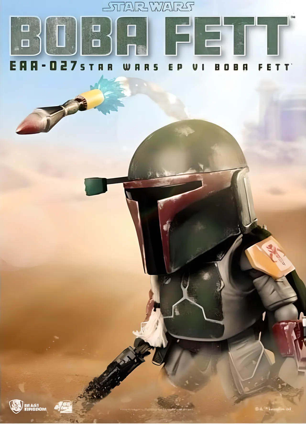 Beast Kingdom Boba Fett Egg Attack Action Figure (EAA-027) - Image 13