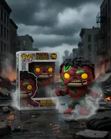 Funko POP! Marvel Zombies Zombie Red Hulk #790 Vinyl Figure - Thumbnail 3