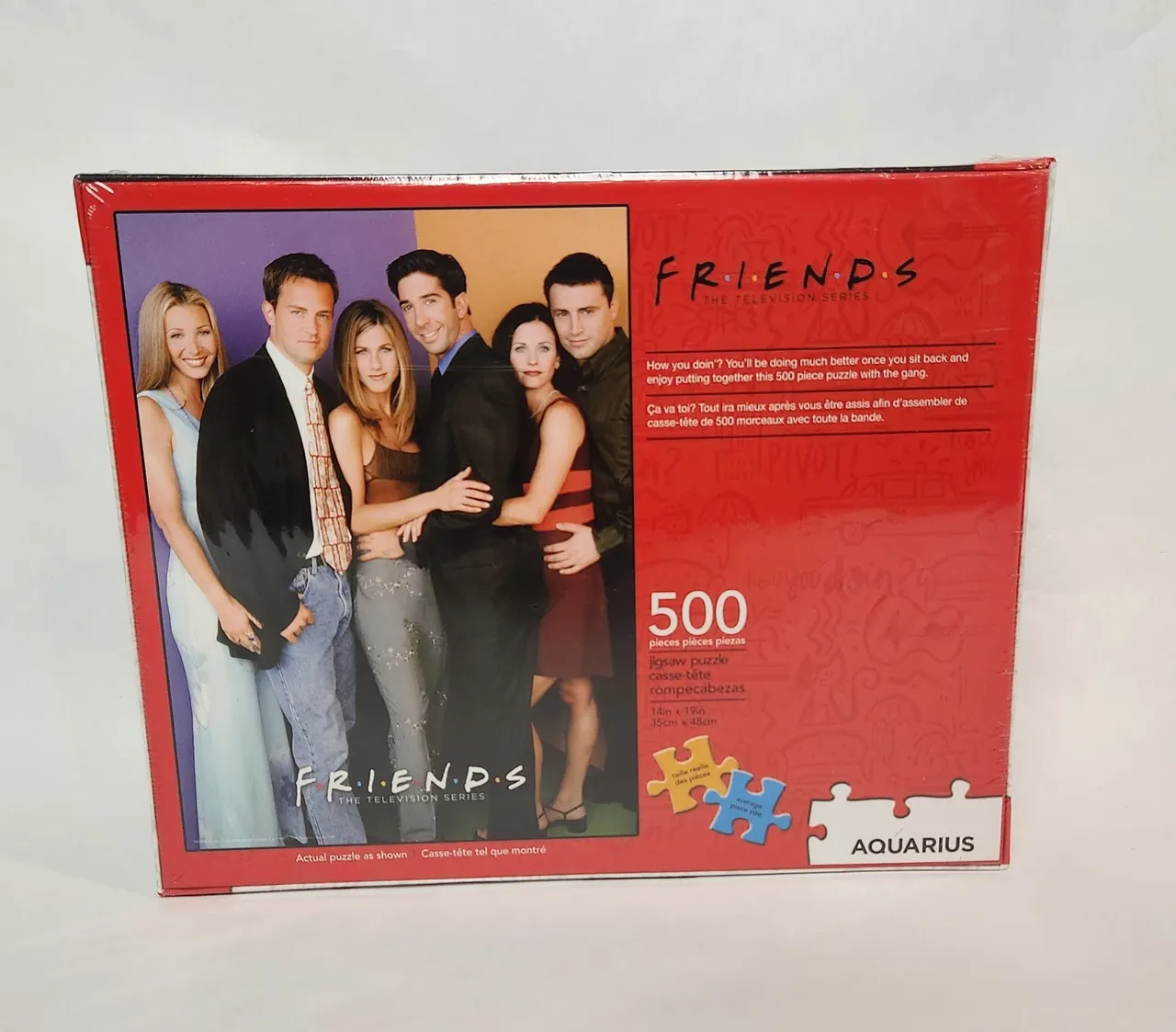 Clementoni Puzzle de 500 piezas de Friends en temática de natación - Image 6