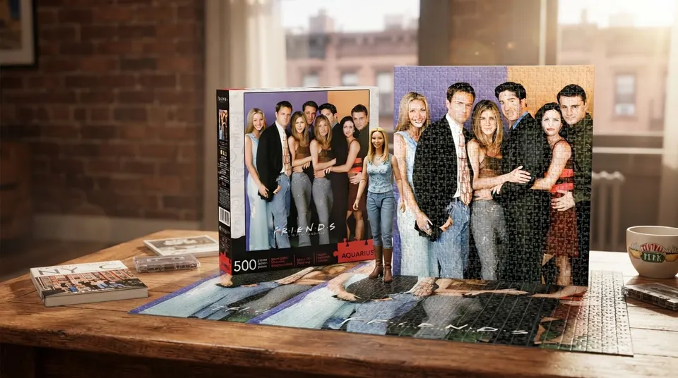 Clementoni Puzzle de 500 piezas de Friends en temática de natación