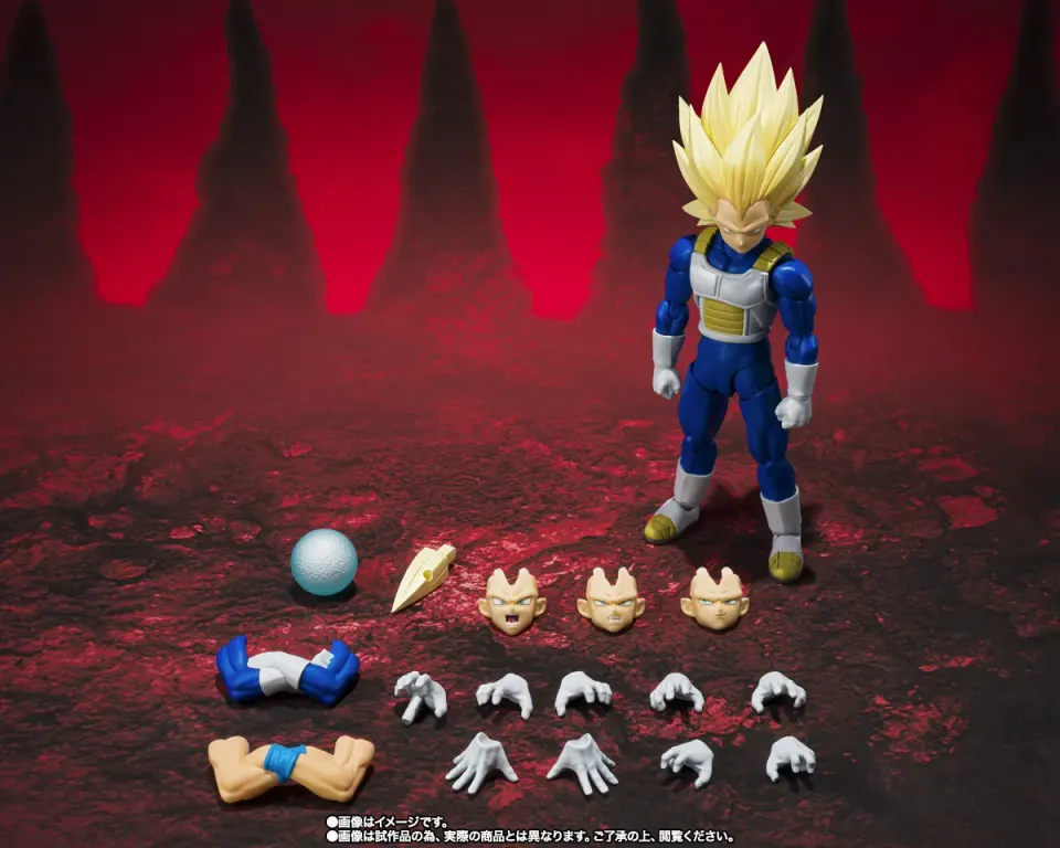 S.H.Figuarts Dragon Ball Daima Super Saiyan 3 Mini Vegeta Exclusive - Image 1