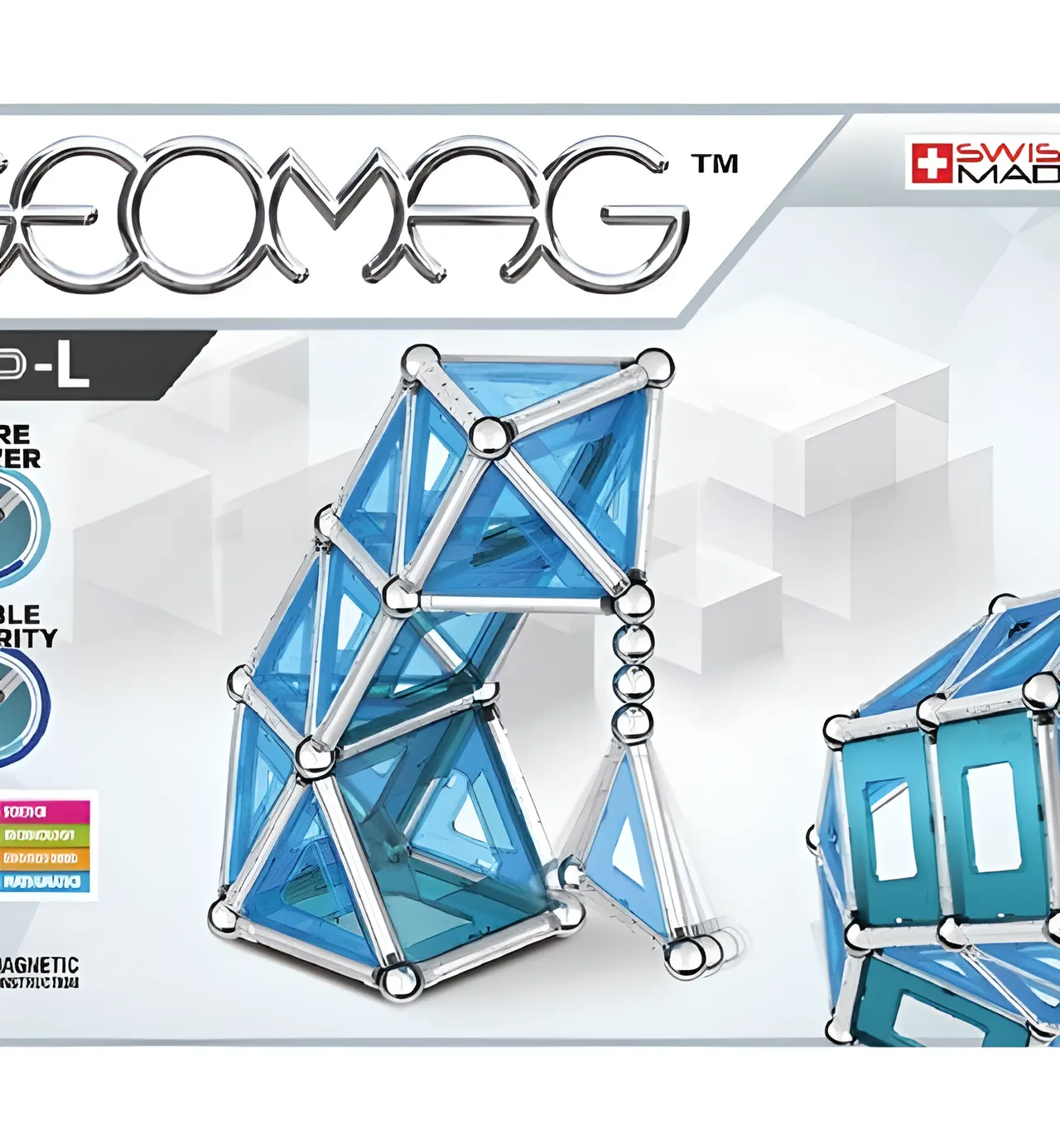 Geomag Pro-L Panels Conjunto de 20 Piezas (041) – Amplía tus Construcciones Magnéticas - Image 1