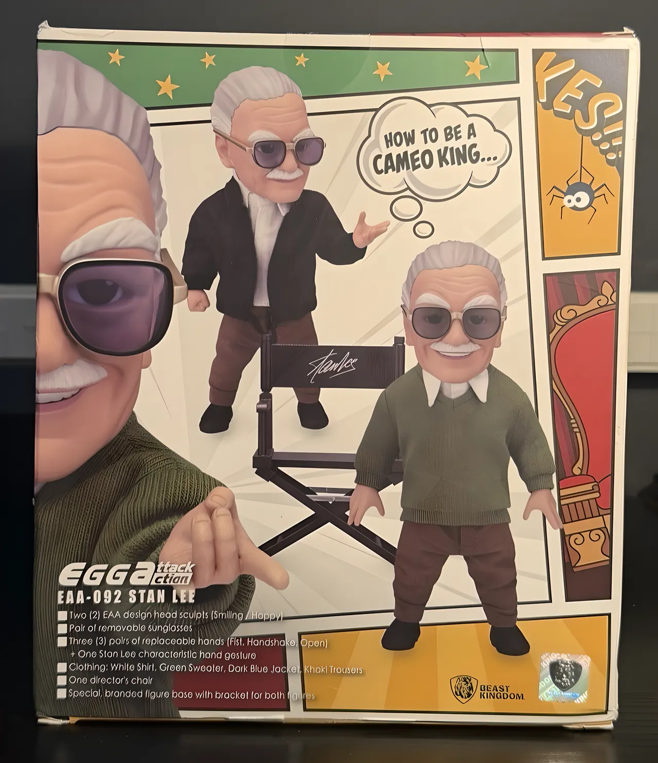 Beast Kingdom Egg Attack Stan Lee Action Figure – EAA-092 - Image 3