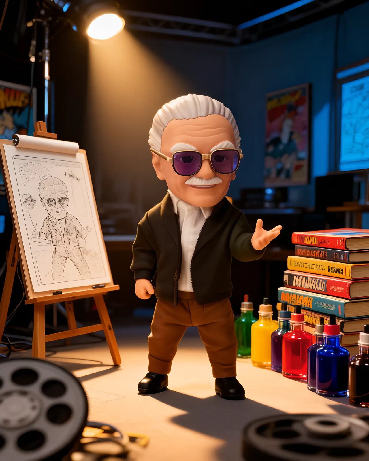 Beast Kingdom Egg Attack Stan Lee Action Figure – EAA-092 - Image 10