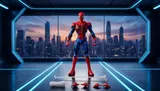 Blokees Spider-Man Marvel Rivals Champion Class 06 Model Kit - Thumbnail 7