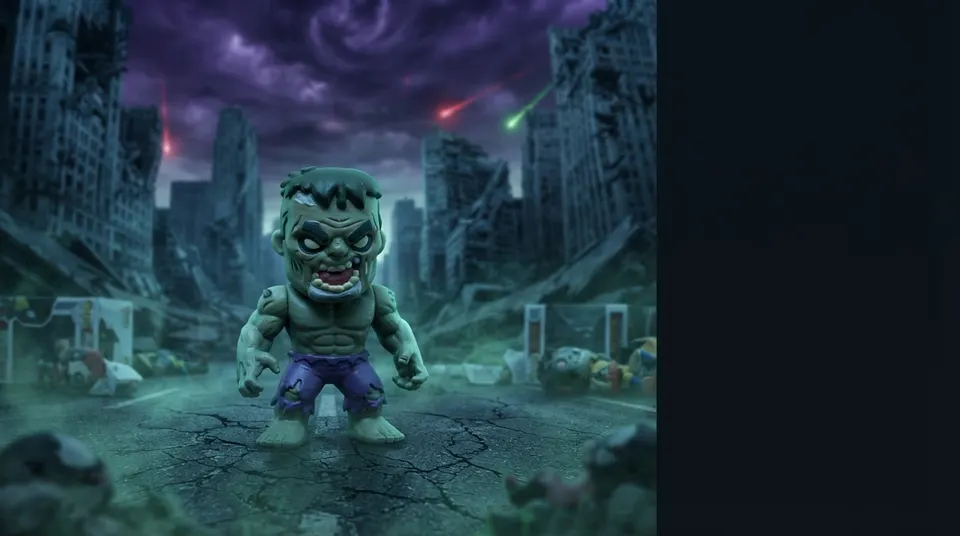 Funko Mystery Minis Marvel Zombies Zombie Hulk 2.5" Figure (1/6)