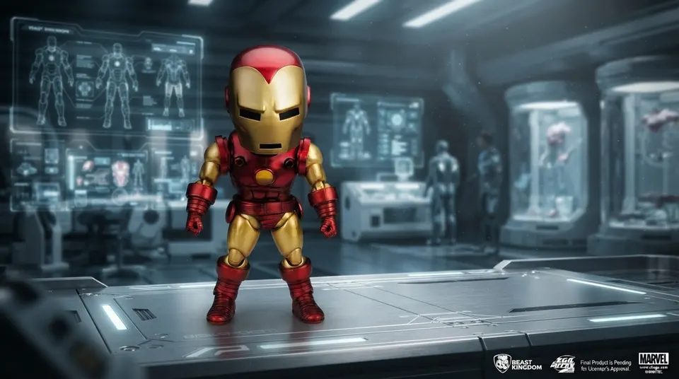 Beast Kingdom Iron Man Classic Version – Egg Attack Action Figure