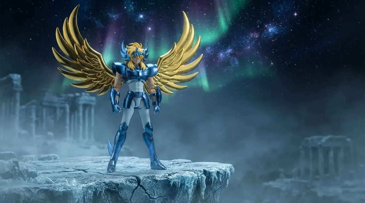 Bandai Spirits Saint Seiya Cygnus Hyoga Final Bronze Cloth OCE 17cm - Image 9