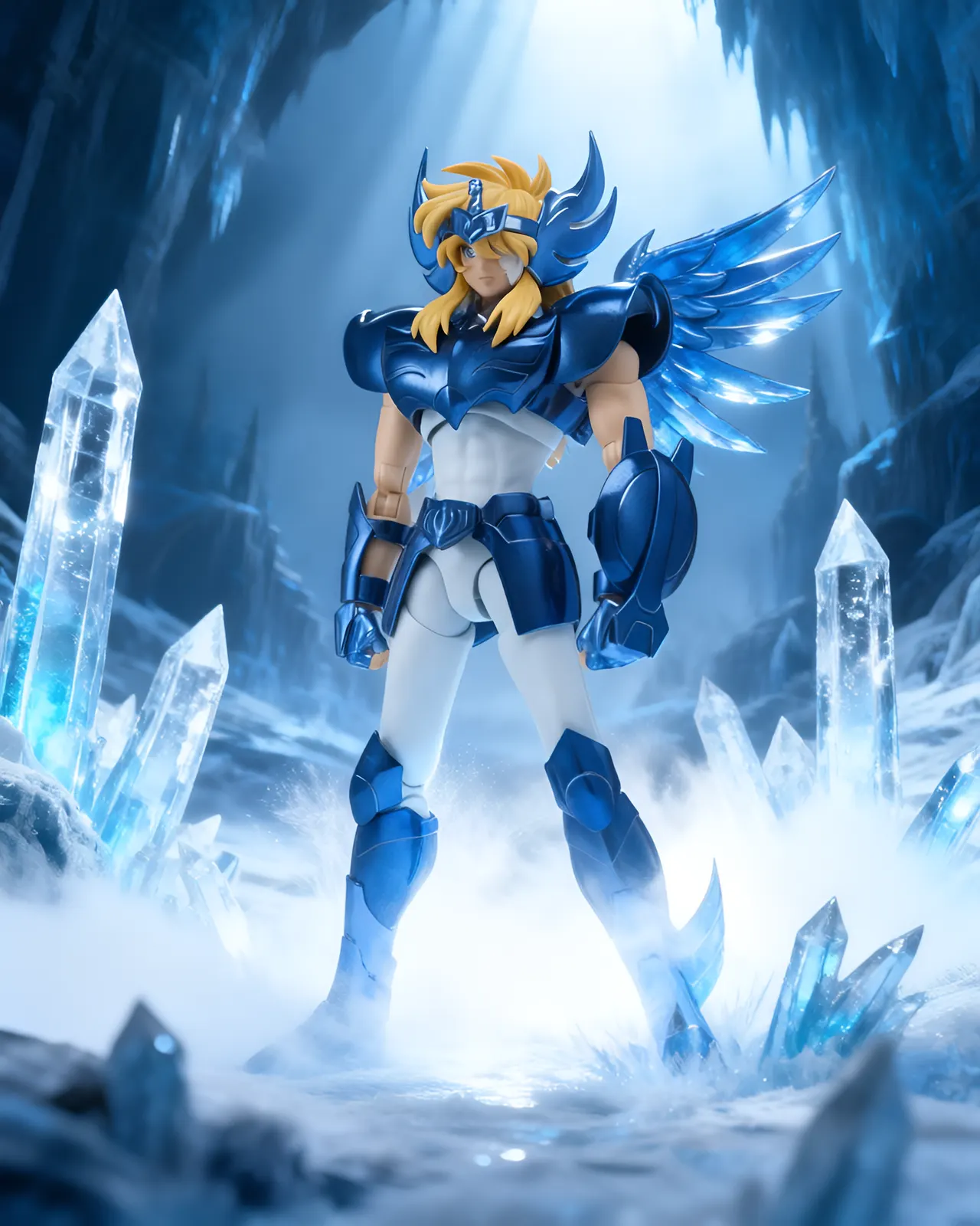 Bandai Spirits Saint Seiya Cygnus Hyoga Final Bronze Cloth OCE 17cm - Image 10