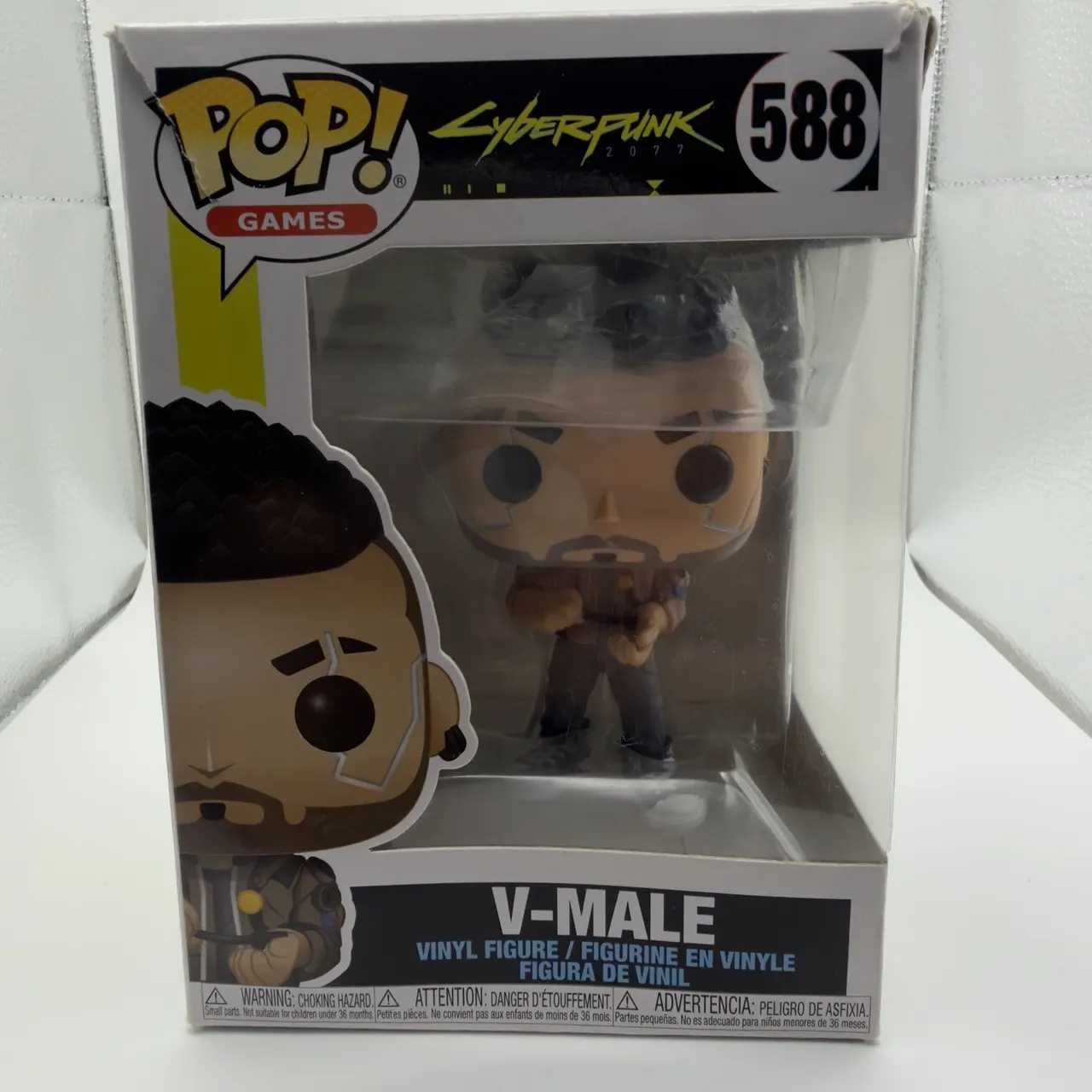 Funko POP! Games Cyberpunk 2077 – V (Male) Figure - Image 8