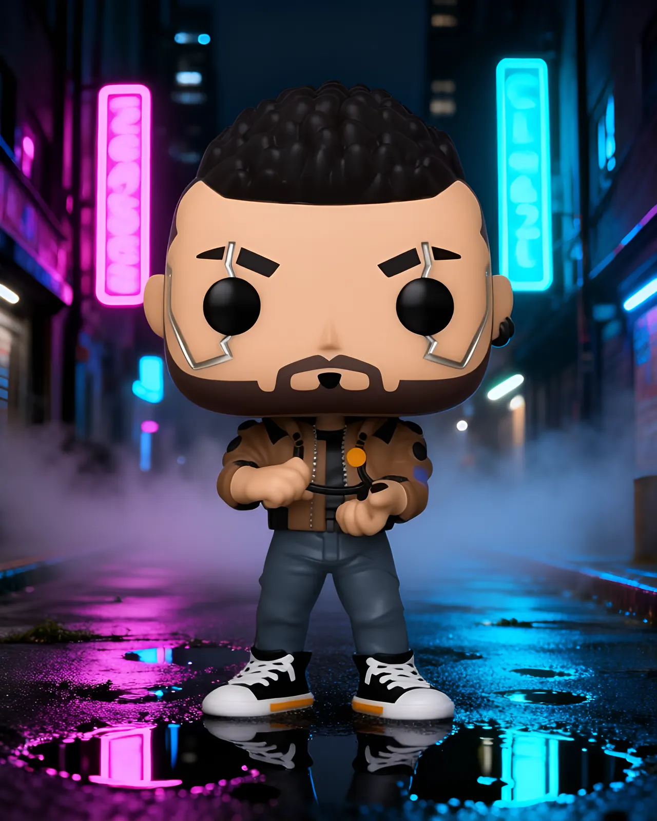 Funko POP! Games Cyberpunk 2077 – V (Male) Figure - Image 12