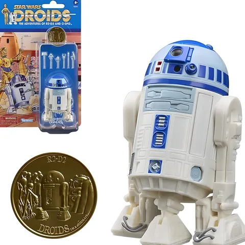 Hasbro Star Wars Black Series R2-D2 Action Figure with Coin - 6in