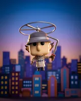 Funko Pop! Inspector Gadget Flying #893 – Animation Vinyl - Thumbnail 3